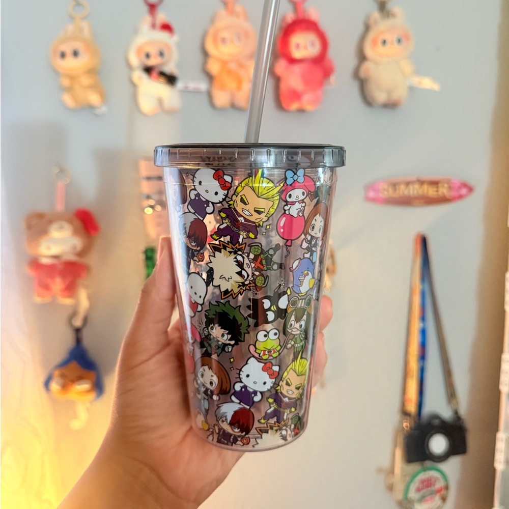 My Hero Academia × Hello Kitty and Friends Chibi Tumbler
